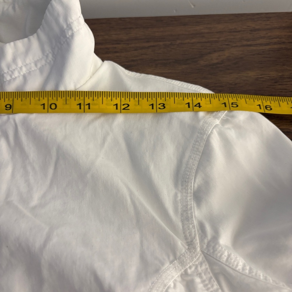 ❤️ Lululemon White Inner Peace Light Jacket 6 - Picture 7 of 10